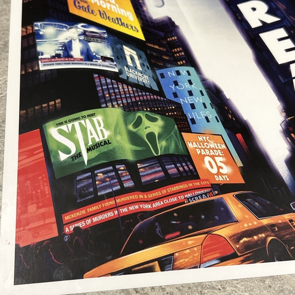 Scream VI 2023 Original Movie Poster 11x17" Ghostface Poster - Picture 3 of 7